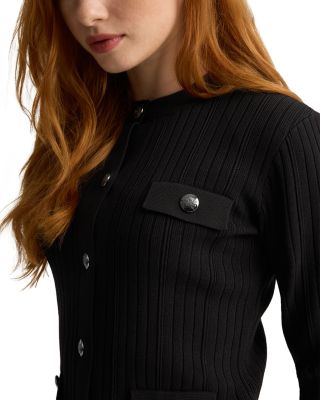 Ribbed Cardigan Jacket