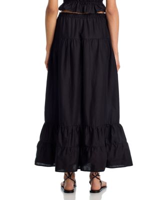 Amelia Swim Cover Up Top & Riley Maxi Skirt Swim Cover-Up 