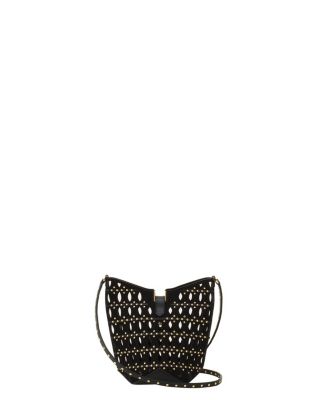 Catch Nano By Bucket Bag In Suede