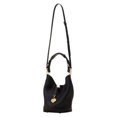 Catch By  Medium Leather Bucket Bag
