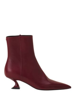 Midnight Step Leather Ankle Boot