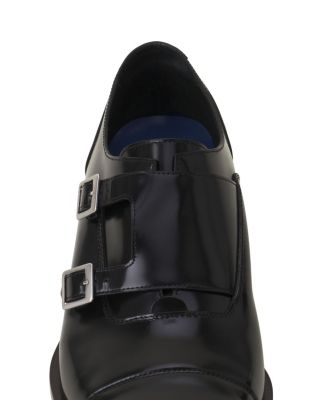  Monk Shoes In Glossy Leather