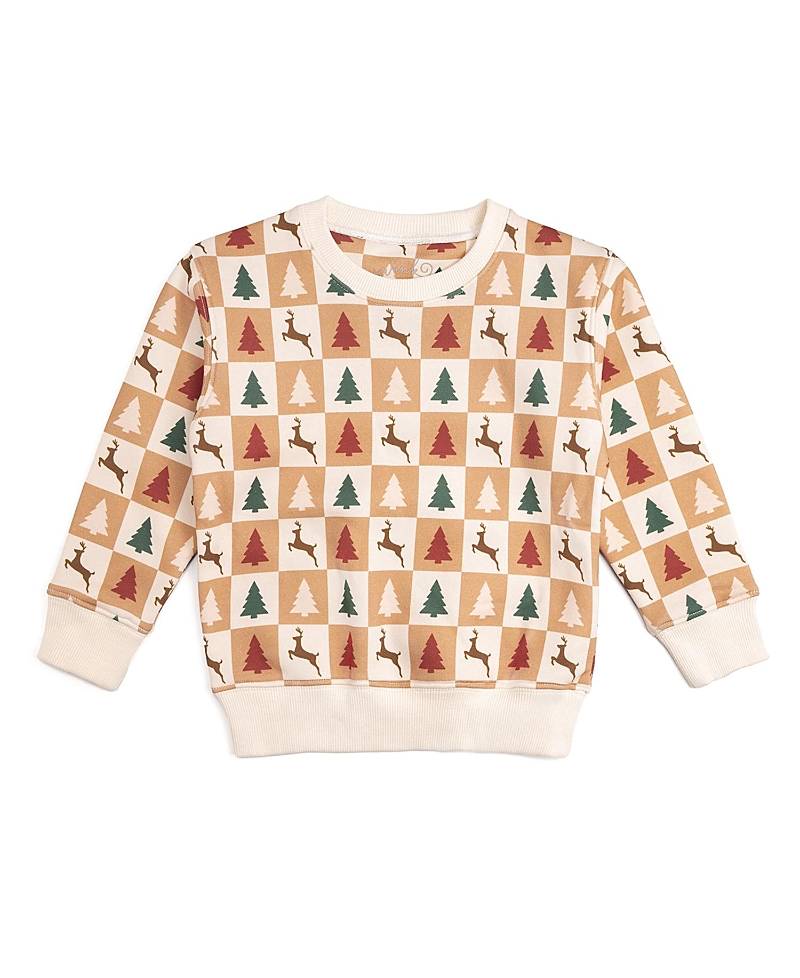 Sweet Wink Cabin Christmas Sweatshirt In Multi