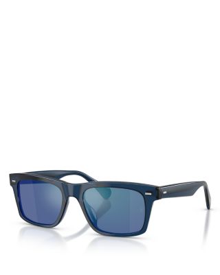 R-16 Rectangular Sunglasses, 55mm