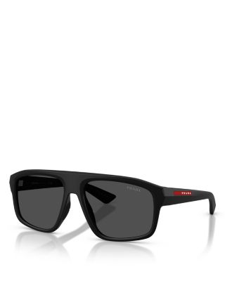 Linea Rossa Rectangular Sunglasses, 59mm