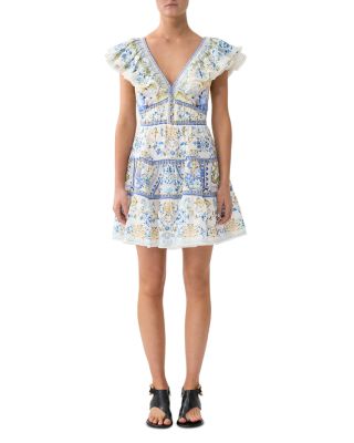 Ruffled Tiered Dress