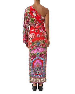 One Shoulder Jersey Dress