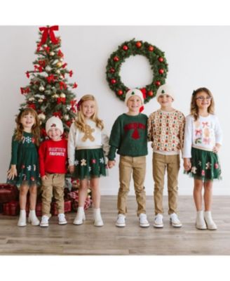 Boys' Merry Patch Christmas Knit Sweater - Baby, Little Kid