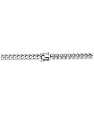 Sterling Silver In Command Cuban Statement Bracelet
