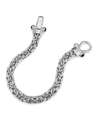 Sterling Silver Byzantine Artisan Bracelet