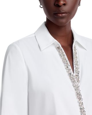 Merit Embellished Long Sleeve Shirt