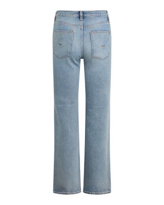 High-Rise Straight Jean in Spritzer