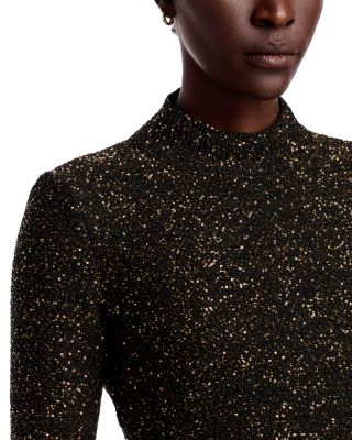 The Angelina Sequined Midi Dress