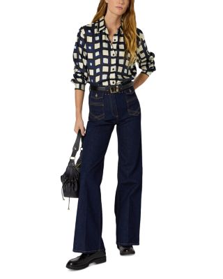 Alvina Button Front Shirt