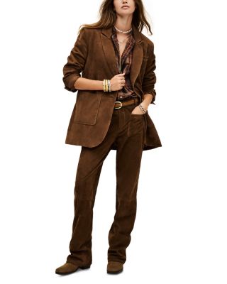 Mosty Suede Blazer 