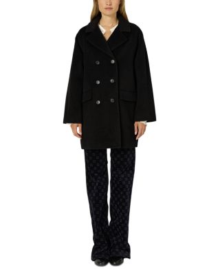 Magalie Wool Double Breasted Coat