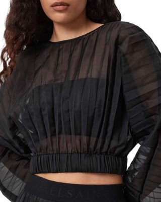 Micaela Pleated Top
