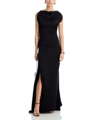 Sleeveless Draped Dress