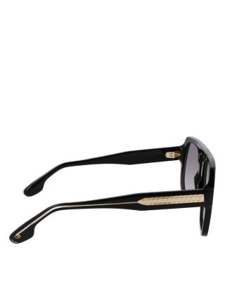 Chain Rectangular Sunglasses, 53mm