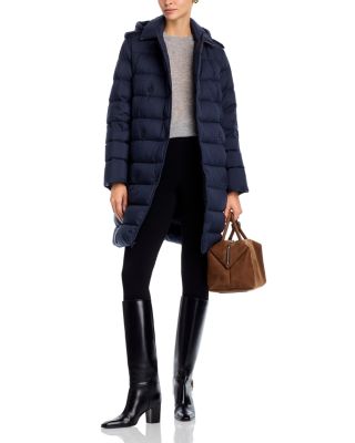 Kent Mid Length Hooded Puffer Coat
