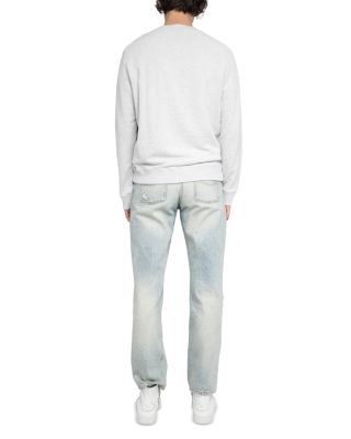 Uppy Slub Moto Sweatshirt