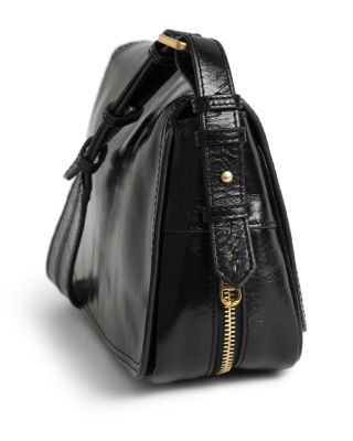 Le Zouzou Vintage Effect Patent Leather Bag