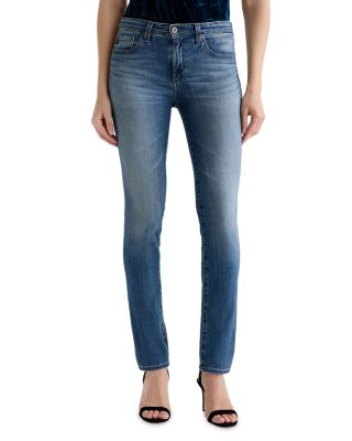 Mid Rise Cigarette Leg Jeans in Kinship