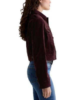 Isa Cropped Trucker Jacket