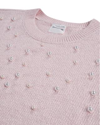 Girls' Sparkle Crewneck Sweater - Little Kid, Big Kid