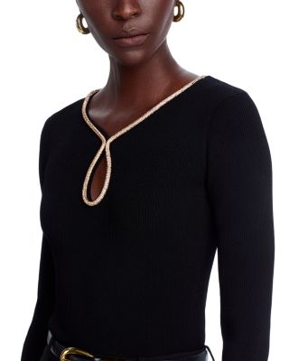 The Alana Keyhole Neck Sweater