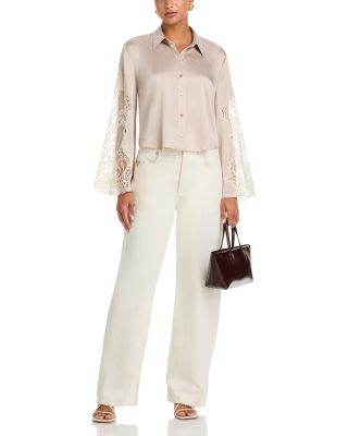 Capri Lace Sleeve Blouse