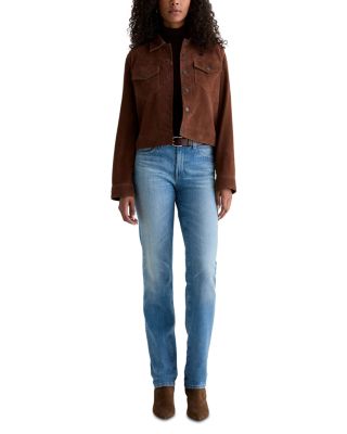 Sandra Low Rise Straight Jeans in 18 Years Bisou