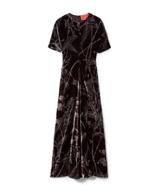 La Doublej Angelica Dress Bamboo Burgundy