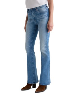 Farrah Mid Rise Bootcut Jeans in 18 Years Bisou