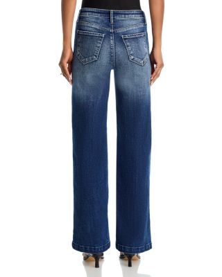 Scottie High Rise Wide Leg Jeans in Gladstone