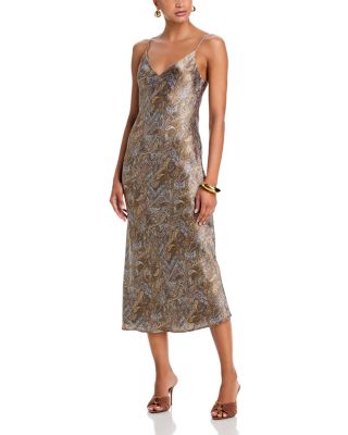 Seridie Silk Slip Dress