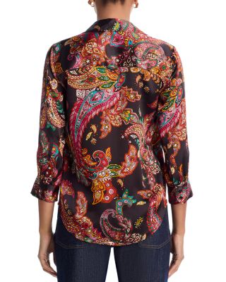 Dani Silk Three Quarter Sleeve Blouse
