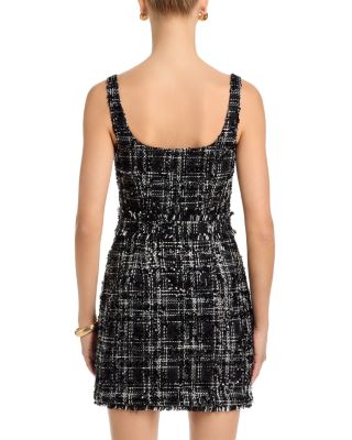 Valli Square Neck Mini Dress