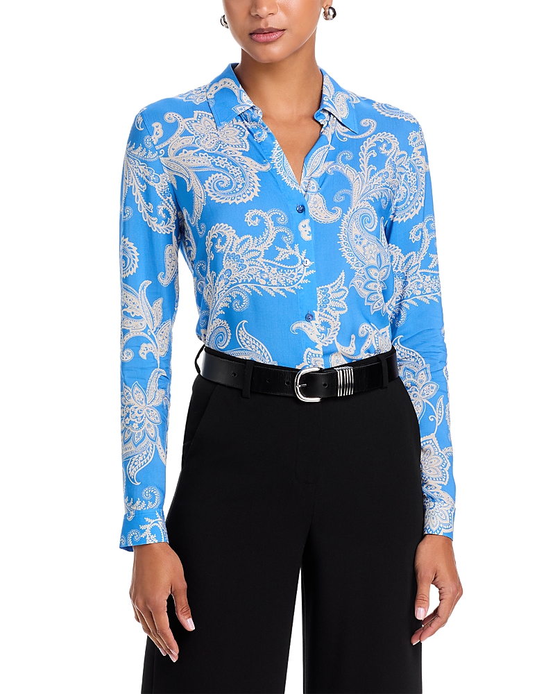 L'Agence Holly Long Sleeve Blouse