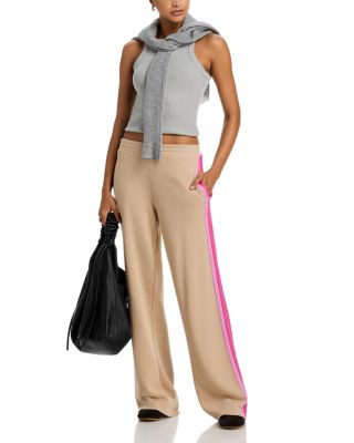 Side Stripe Wide Leg Pants
