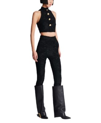 Baroque Patterned Leggings