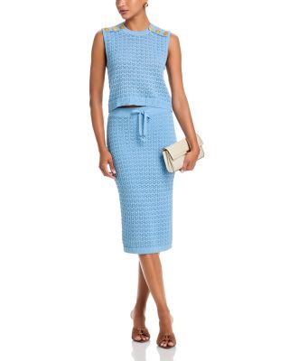 Max Pointelle Top & Lacen Skirt 