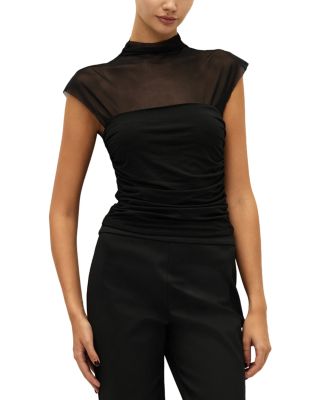 Lana Mock Neck Top