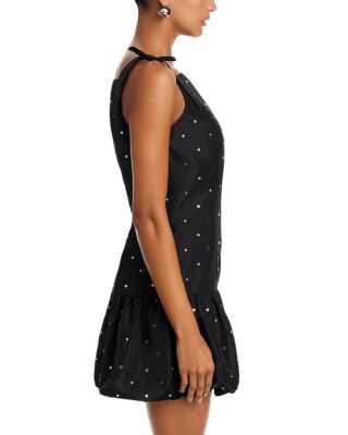 Rhinestone Mini Dress