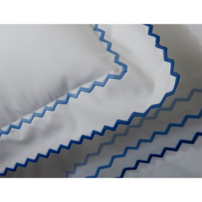 Axel Embroidered Percale Bedding Collection