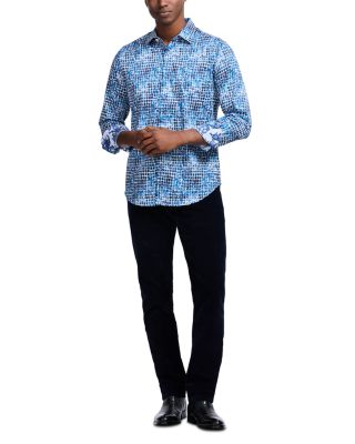 Hester Cotton Blend Button Down Shirt