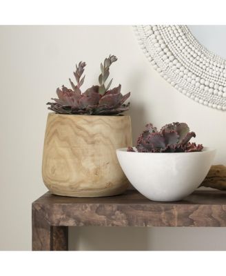 Brea Wooden Decorative Vase