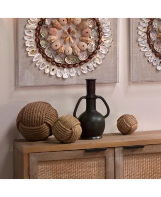 Jute Spheres, Set of 3