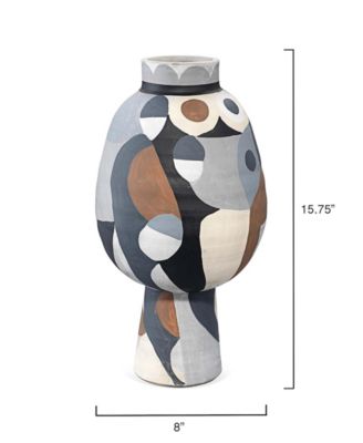 Pablo Ceramic Decorative Vase, Medium