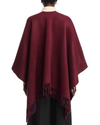 St. Charlotte Reversible Wool Cape